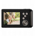 Aparat Cyfrowy Zdjęcia 64mp Filmy 4k / 30fps 18x Zoom Antishake / Xrec Q18 / Black