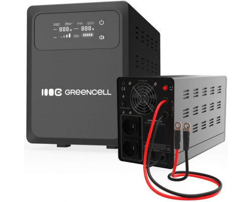 charger emergency UPS AVR PowerCore 500W/800VA 12VDC