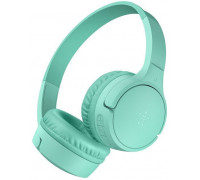 Belkin SoundForm Mini Przewodowy i Opaska na głowę Bluetooth Miętowy