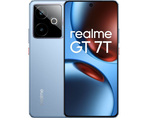 realme GT 7T 17,3 cm (6.8") Dual SIM Android 15 5G USB Type-C 12 GB 256 GB 7000 mAh Blue