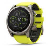 SMARTWATCH FENIX 8 SAPP. SOLAR/YELLOW 010-02907-21 GARMIN