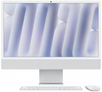 Apple iMac - M4 (8/8) | 24" | 24GB | 256GB | Silver