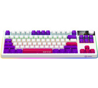 LORGAR KBP70TKLW, Wireless TKL Mechanical Gaming Keyboard Pro, White, EN layout