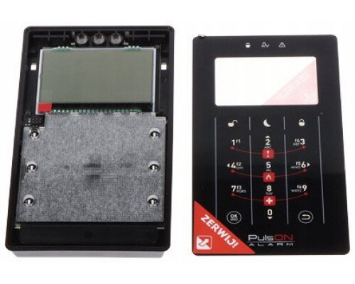 KLAWIATURA SENSORYCZNA DO CENTRALI ALARMOWEJ PULSON-LCD/T-BL