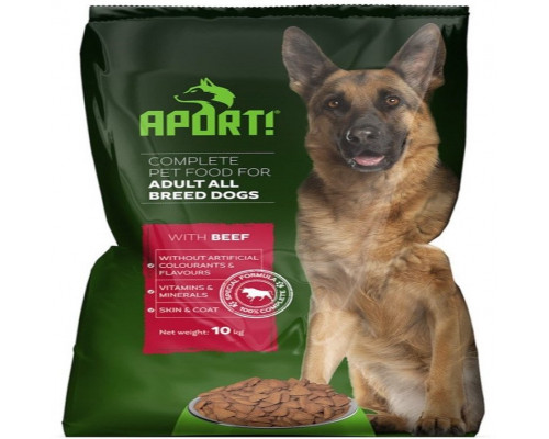 APORT DRY DOG FOOD WITH BEEF 10KG