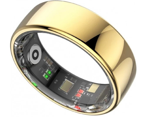 Smart RING PRO z�oty, pomiar stresu, t�tno, monitorowanie snu, roz. 13, Powerton