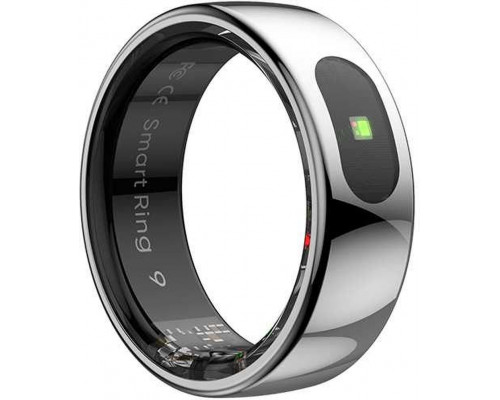 Smart RING PRO srebrny, t�tno, saturacja, monitor snu, aktywno��, roz 11, Powerton