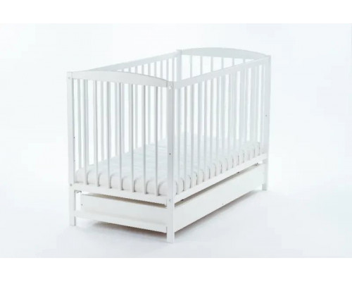 z szufladą i barierką 120x60 Lulaya white Drewex