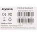 KeySonic 60814 Full-Size USB Tastatur