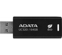 Pendrive ADATA UC320, 64 GB (UC320-64G-RBK/BK)