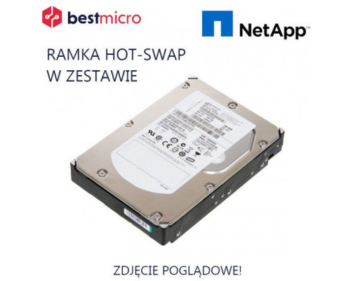 NETAPP HDD SAS 1.2TB 10k RPM - E-X4053B-R6 - Refabrykowany