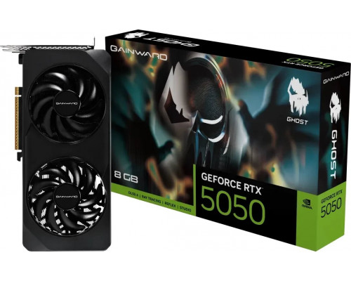 Gainward GeForce RTX 5050 Ghost 8GB GDDR6 DLSS4 (NE65050019P1-GB2070B)