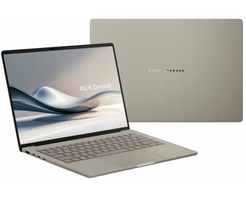 Laptop ASUS Zenbook A14 UX3407QA-QD307W Snapdragon X X1-26-100 14" OLED WUXGA 0,2ms 32GB 512SSD W11