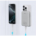 PB-MS04 White Qi2 PowerBank | 10000mAh | 20W | MagSafe PD