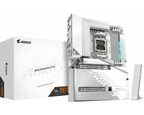 AMD X870 Gigabyte X870 AORUS STEALTH ICE