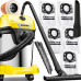 Vacuum Cleaner KARCHER Wet and dry vacuum cleaner WD 3 S V-17/4/20 + 4 FB 1000 Watts Suction power 230W Capacity 17 l Noise 74 dB Yellow Weight 4.8 kg 1.628-152.0
