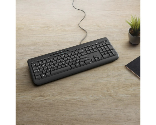 Incase Designed by Microsoft Wired Keyboard 600 klawiatura Uniwersalne USB QWERTY Skandynawia Czarny