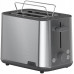 Toaster PurShine HT 1510 GY(edelstahl/grau, 900 Watt, für 2 Scheiben Toast)