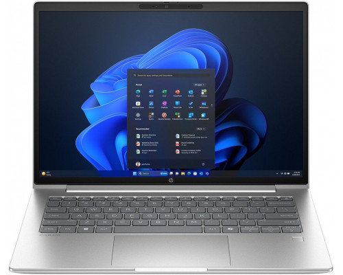 HP ProBook 4 G1i Notebook AI - 177deg-Scharnierdesign - Intel Core Ultra 7 255U / 2 GHz - Win 11 Pro - Intel Graphics - 16 GB RAM - 512 GB SSD NVMe - 35.6 cm (14") IPS 1920 x 1200 - Wi-Fi 7, Bluetooth - Pike Silver Aluminium - kbd: Deutsch