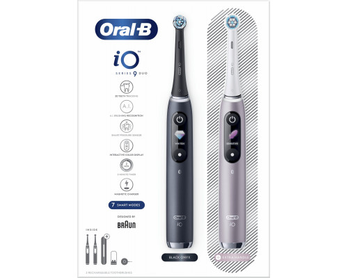 Oral-B iO 9 Duo black/pink 4210201411550
