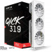 RX 7800 XT 16GB XFX QICK319 Core GAMING GDDR6 3 Fan white