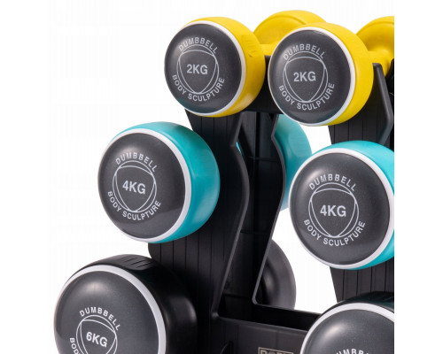 BODY SCULPTURE SET Dumbbells SMART 24 KG BW 108DT