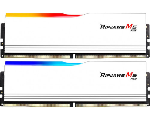 96 GB G.Skill DIMM 6000 (2x 48 GB) Dual-Kit (wei, F5-6000J3036F48GX2-RM5RW, Ripjaws M5, INTEL XMP)