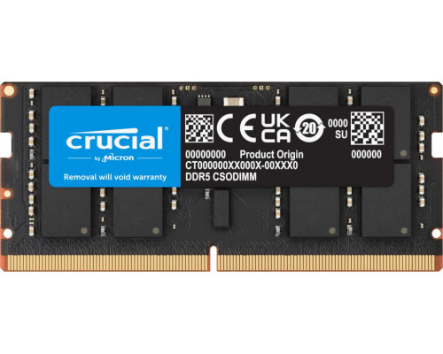 Pamięć do notebooka DDR5 CSODIMM 24GB (1*24GB)/6400 CL52