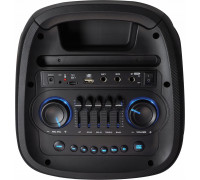 bluetooth LTC RGB 2x8`` 400W, 2 mikrofony i pilot USB/SD/AUX/FM 7200mAh
