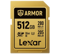 SD  Lexar Armor Gold SDXC 512 GB Class 10 UHS-II/U3 V60 (LSDAMGL512G-RNNNG)