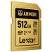 SD  Lexar Armor Gold SDXC 512 GB Class 10 UHS-II/U3 V60 (LSDAMGL512G-RNNNG)