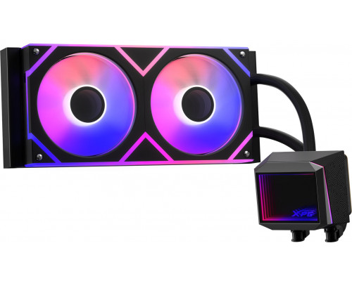 WAK XPG LEVANTE II 240 (2*120mm ARGB Fan) schwarz retail