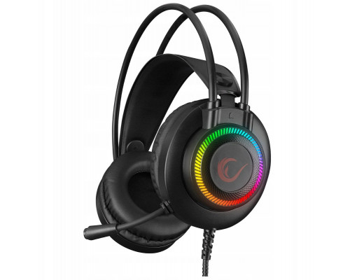 Rampage gaming z mikrofonem X-JAMMER 7.1 czarne