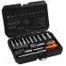 Zestaw kluczy nasadowych 1/4", 23 szt., satynowy 10-231 Zestaw kluczy nasadowych 1/4", 23 szt., satynowy 10-231