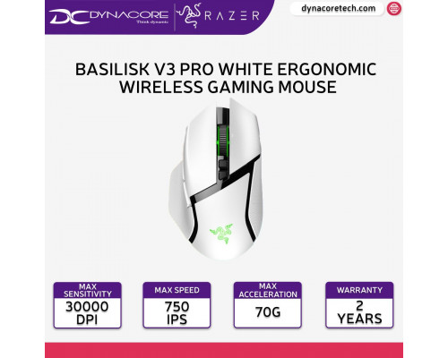 Razer Basilisk V3 Pro White Wireless