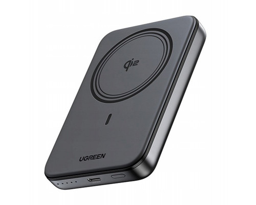 magnetic 10000mAh UGREEN PB763 Qi2 USB-C 20W (black)