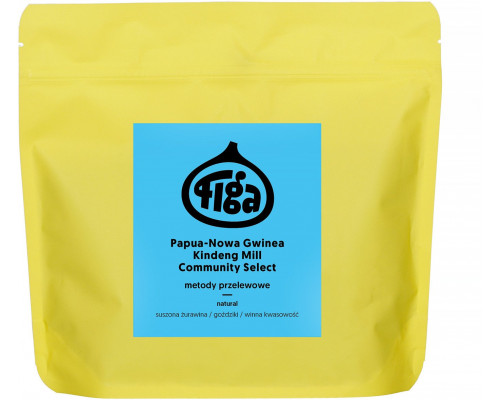 Figa Coffee - kawa ziarnista Papua Nowa Gwinea Kindeng Mill Community Select Natural Filter 250 g