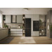 Candy ECN2CQTEB186 Refrigerator, E, Freestanding, Combi, Height 185cm, Fridge net 235 L, Freezer net 120 L, Black