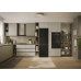 Candy ECN2CQTEB186 Refrigerator, E, Freestanding, Combi, Height 185cm, Fridge net 235 L, Freezer net 120 L, Black