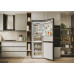Candy ECN2CQTEB186 Refrigerator, E, Freestanding, Combi, Height 185cm, Fridge net 235 L, Freezer net 120 L, Black