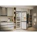 Candy ECN2CQTEB186 Refrigerator, E, Freestanding, Combi, Height 185cm, Fridge net 235 L, Freezer net 120 L, Black
