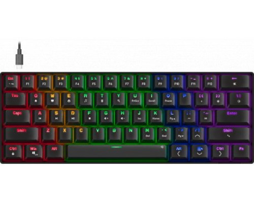 Speedlink keyboard Atmos RGB Rainbow US (SL-670015-BK-US)
