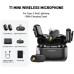 maono Wave T1 Mini (USB-C & Lightning + Charge Case) Black (Juodi) Belaidžiai Mikrofonai