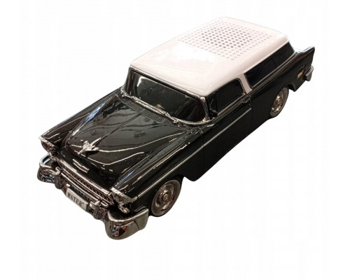 bluetooth RETRO WS-1955 ,10W,radio FM,USB, TF,wyświetlacz LED,akumulator 1500mAh,black