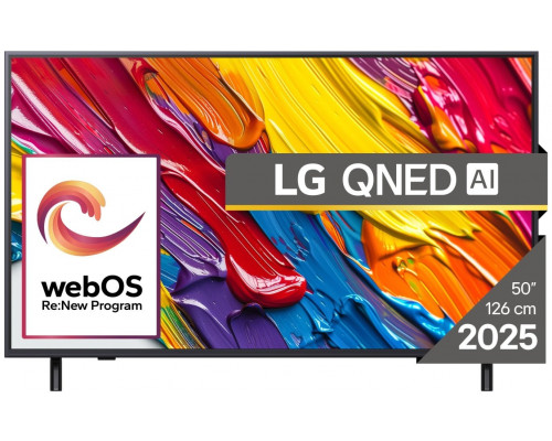 LG QNED 50QNED82A3B 127 cm (50") 4K Ultra HD Smart TV Wi-Fi Czarny