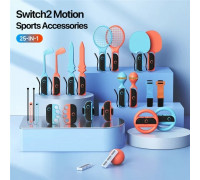 Set accessories Dux Ducis 25w1 for Nintenfor Switch 2 for games sportowych with  torbą - wielokolorowy