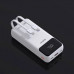 Dudao K15Pro 20000mAh 22.5W PD USB-C / USB-A / wbudowane kable Lightning, USB-C biały