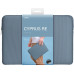 na laptopa UNIQ Cyprus Ridge Edition Laptop Sleeve 14" water-resistant neoprene blue