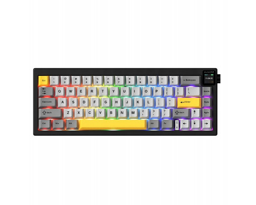 Ajazz   AK650 Dream Weaver Switch -Black-Gray-Yellow- 3 Model-With Screen RGB