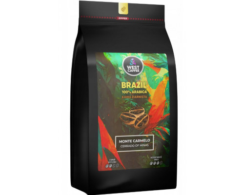 Brazil Monte Carmelo 1kg 100% Arabica Palenie Średnie PLUS